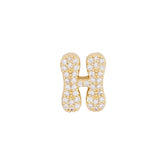 Gold 26 Letter Pendant Necklace