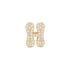 Gold 26 Letter Pendant Necklace