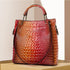 Women’s Embossed Large Capacity Tote Bag