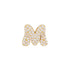 Gold 26 Letter Pendant Necklace