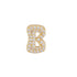 Gold 26 Letter Pendant Necklace