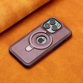 Leather Magnetic iPhone Case