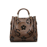 Women’s Embossed Large Capacity Tote Bag