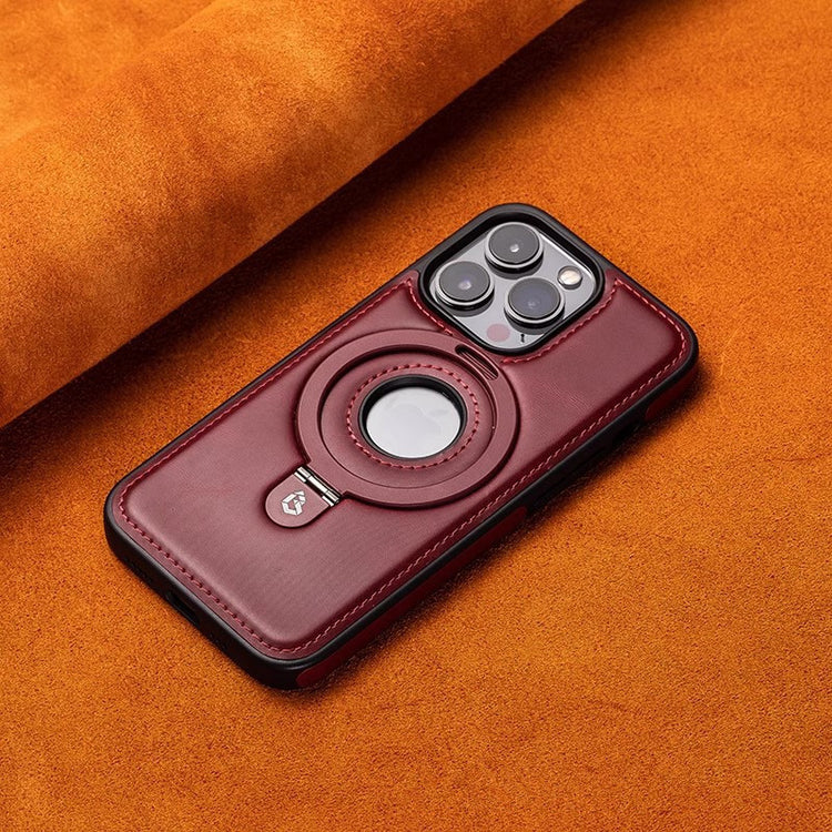 Leather Magnetic iPhone Case
