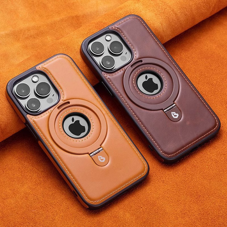 Leather Magnetic iPhone Case