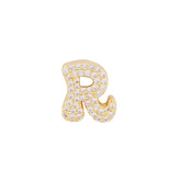 Gold 26 Letter Pendant Necklace