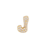 Gold 26 Letter Pendant Necklace