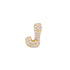 Gold 26 Letter Pendant Necklace