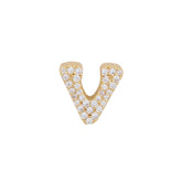 Gold 26 Letter Pendant Necklace