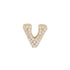 Gold 26 Letter Pendant Necklace