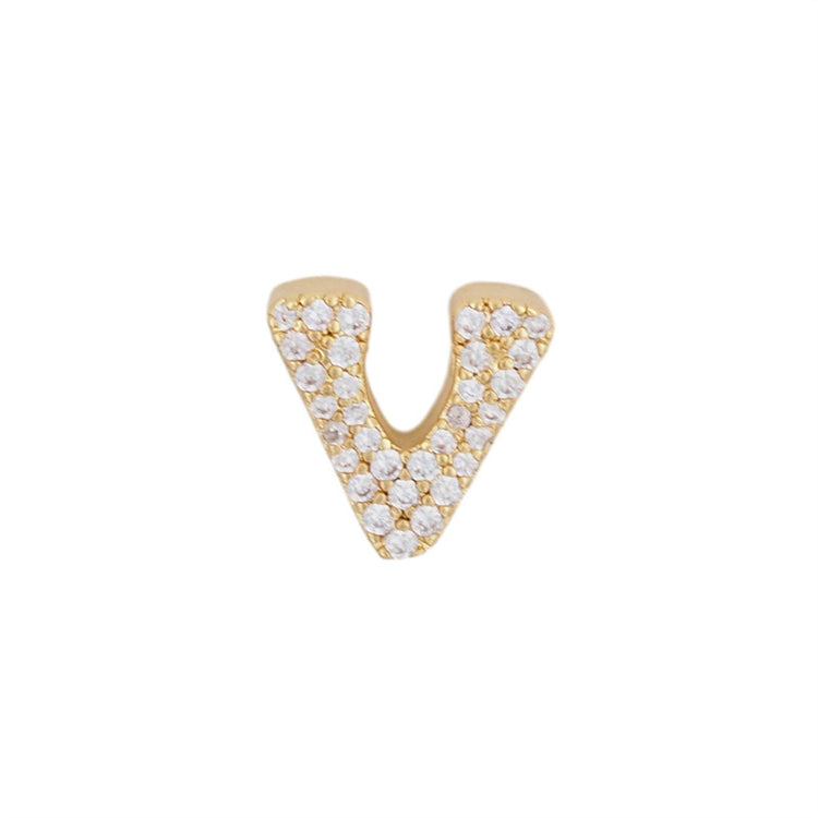 Gold 26 Letter Pendant Necklace