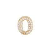 Gold 26 Letter Pendant Necklace