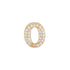 Gold 26 Letter Pendant Necklace