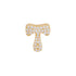 Gold 26 Letter Pendant Necklace