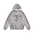 Vintage Dirty Print Hooded Sweatshirt