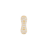 Gold 26 Letter Pendant Necklace