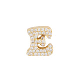 Gold 26 Letter Pendant Necklace