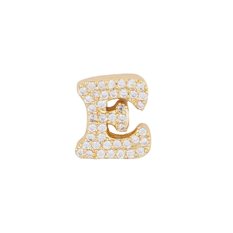 Gold 26 Letter Pendant Necklace