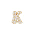 Gold 26 Letter Pendant Necklace