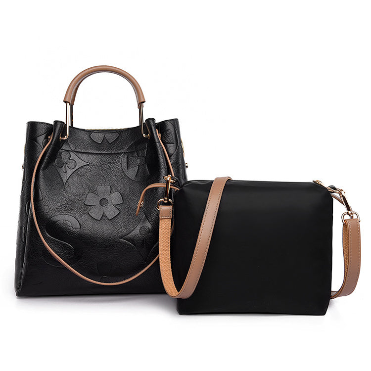 Women’s Embossed Large Capacity Tote Bag