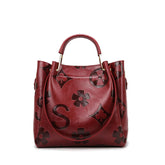 Women’s Embossed Large Capacity Tote Bag