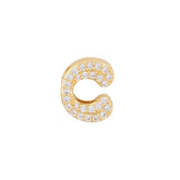Gold 26 Letter Pendant Necklace