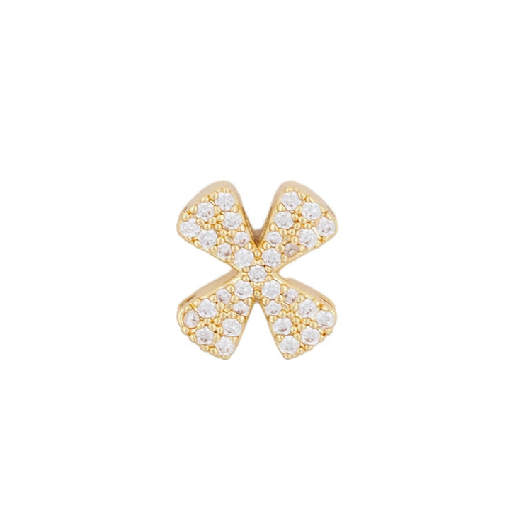 Gold 26 Letter Pendant Necklace