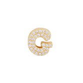 Gold 26 Letter Pendant Necklace