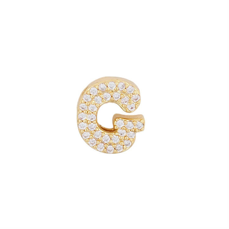 Gold 26 Letter Pendant Necklace