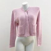 Chic Knit Cardigan with Bow
