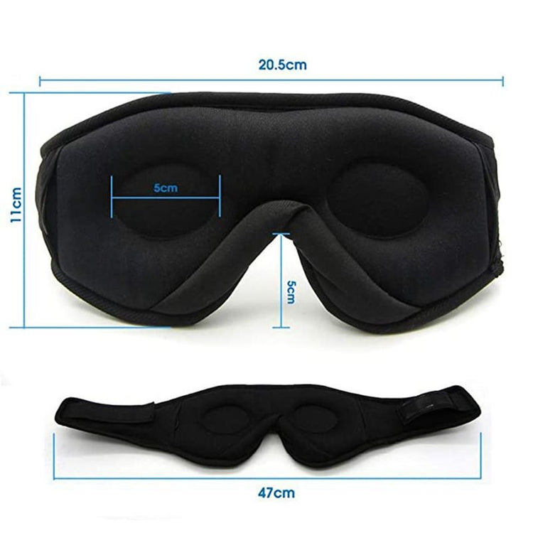 3D Wireless Bluetooth Sleep Eye Mask