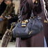 Vintage Distressed Padlock Crossbody Bag