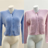 Chic Knit Cardigan with Bow