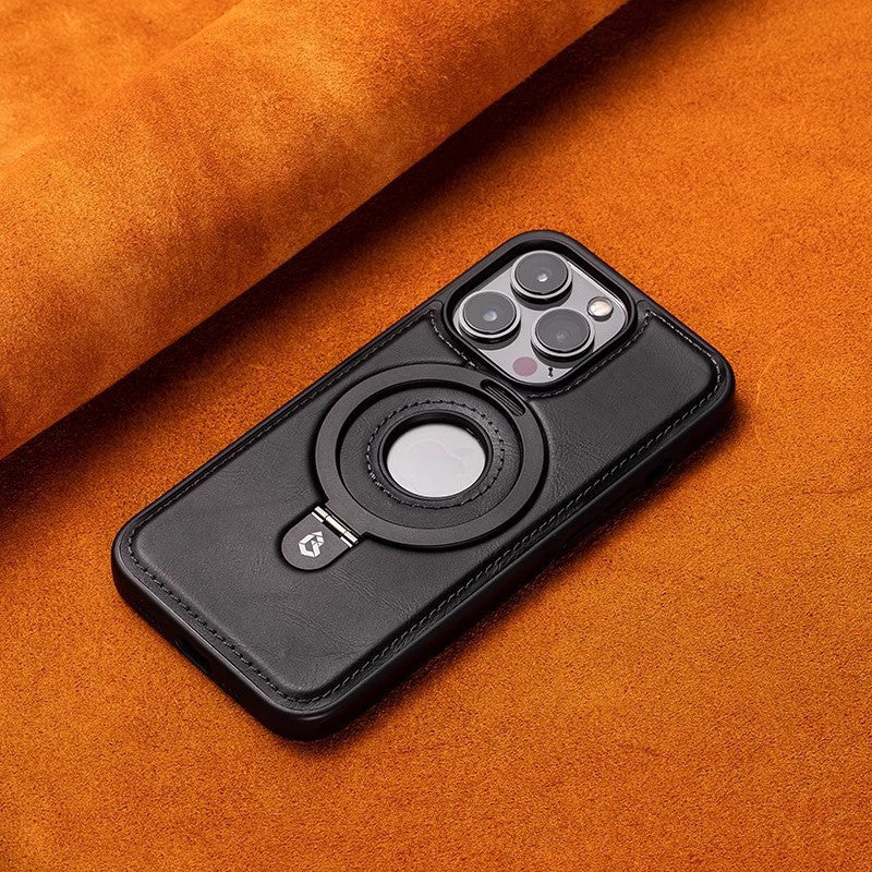 Leather Magnetic iPhone Case