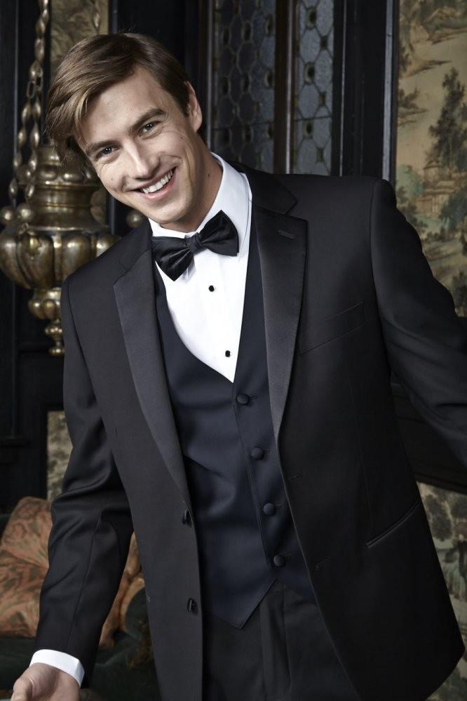 Black Barcelona Tuxedo Jacket