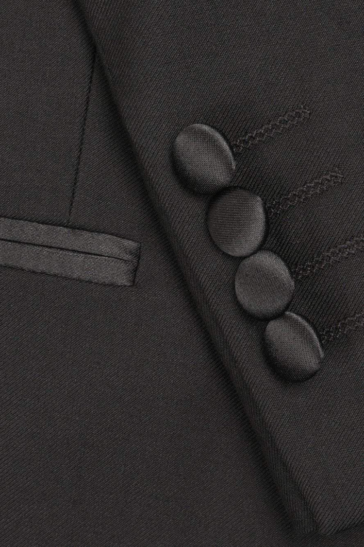 Milan Black Tuxedo Jacket