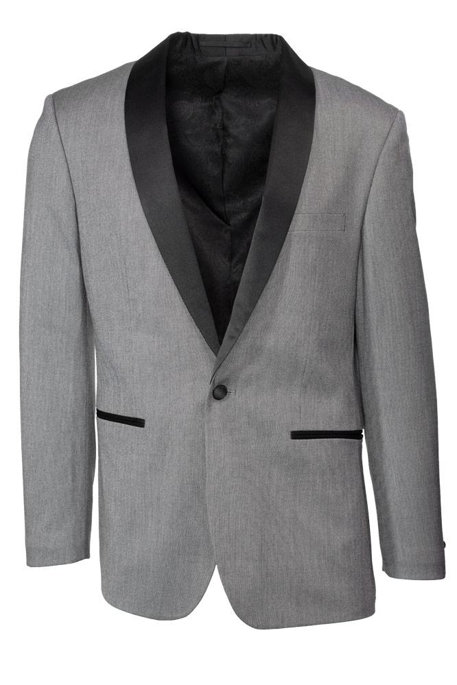 Sebastian Grey Pindot Tuxedo Jacket